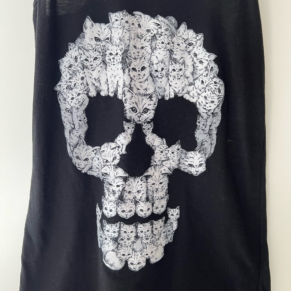 Cat Skull Tanktop - Picture 4 of 9